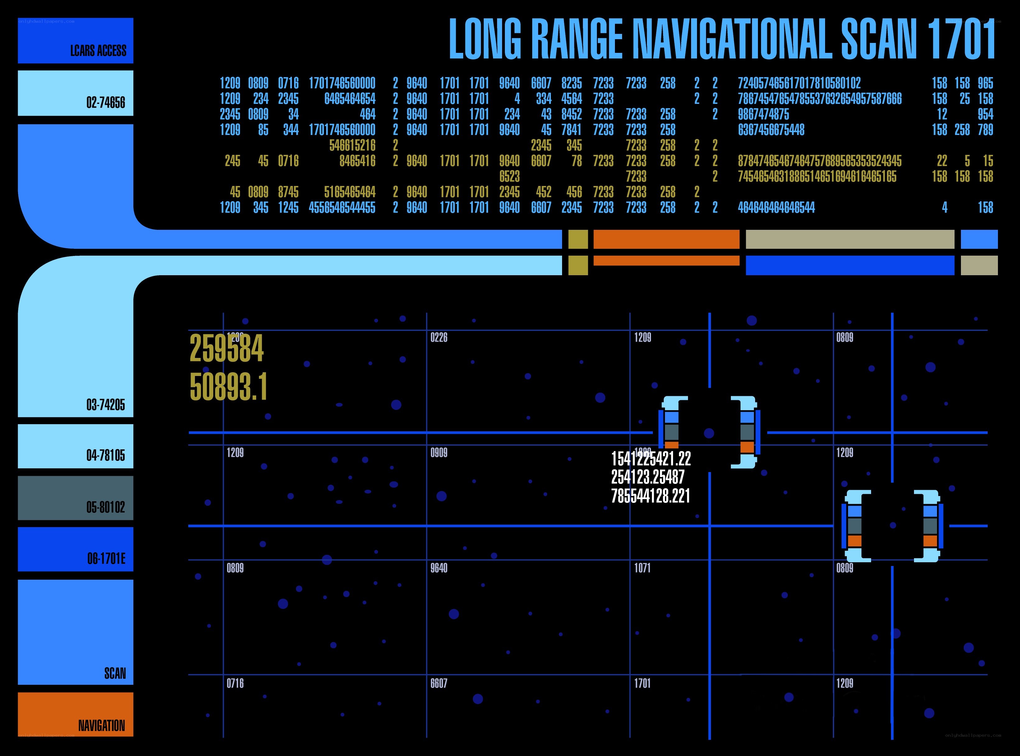 Long Range Navigational Scan