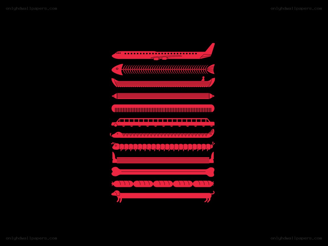 long red objects stacked