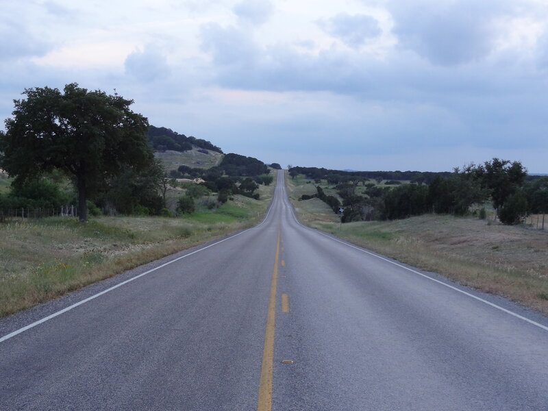 Long Road Stretching Uphill