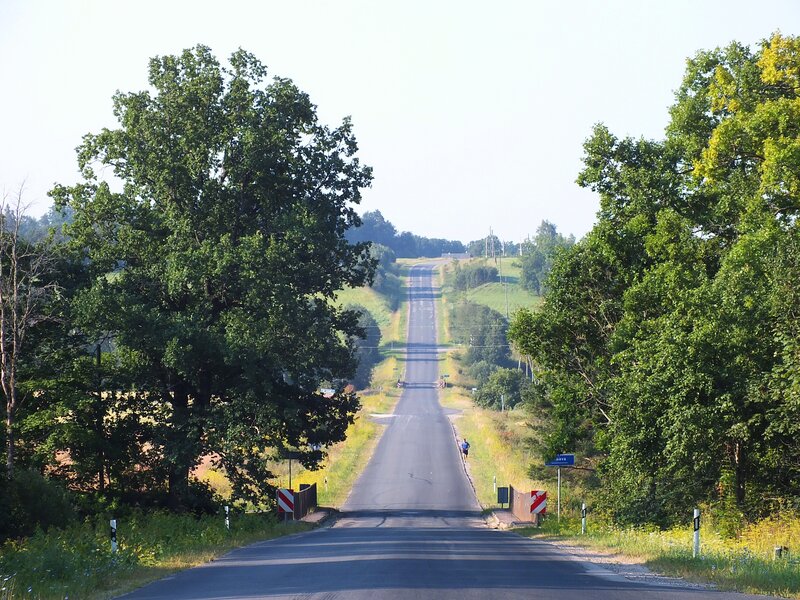 Long Road Through Green Hills — Serene
