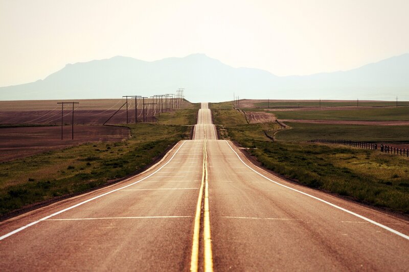 Long Road to Mountains — Brown
