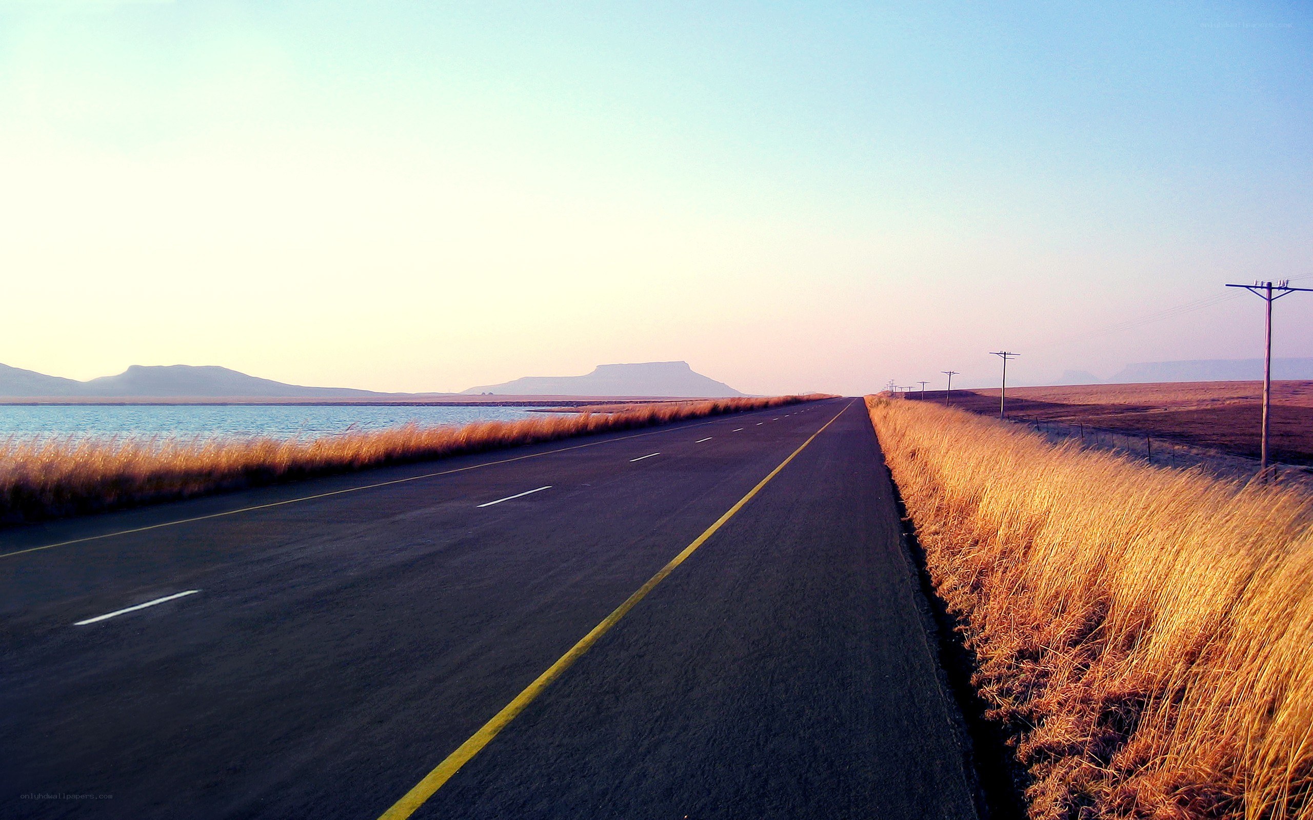 Long road to the horizon