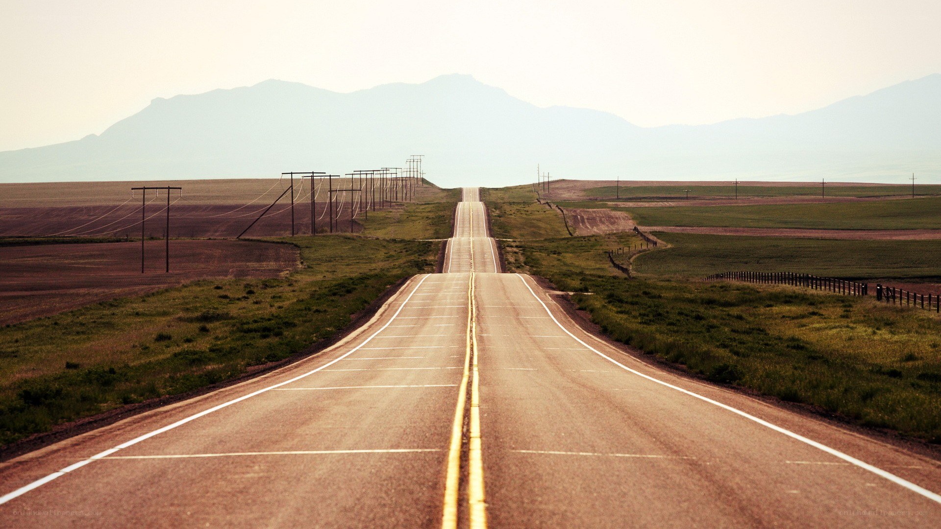 Long road to the mountains