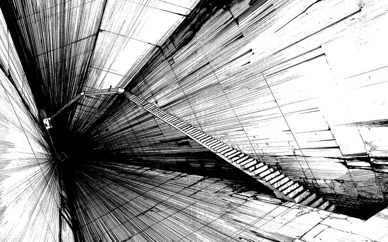 Long Staircase Tunnel