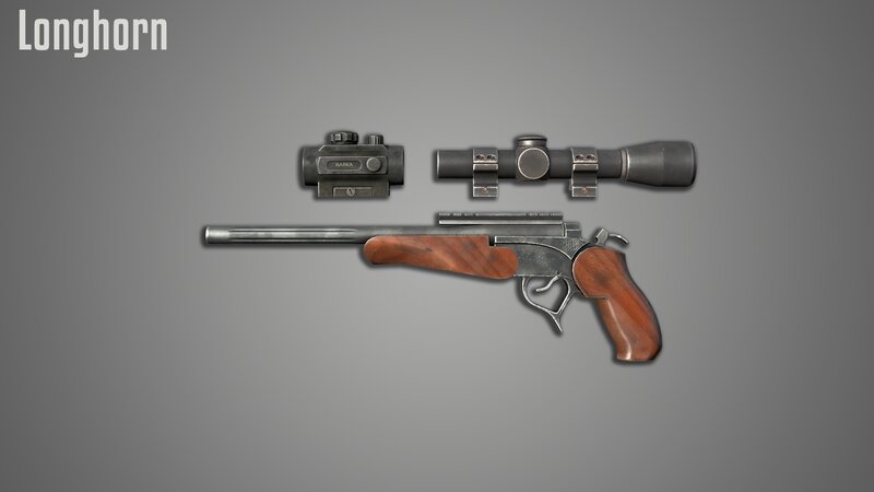Longhorn Pistol with Scopes
