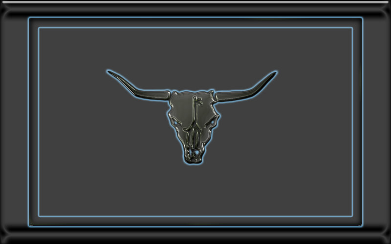 longhorn skull emblem