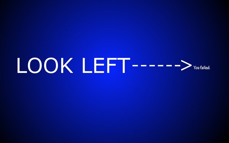 Look Left Meme