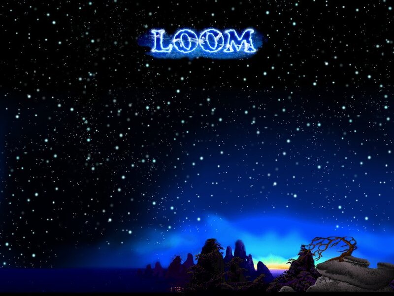 Loom game title screen