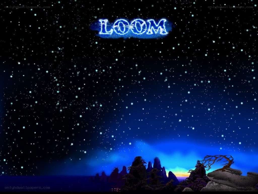 Loom game title screen