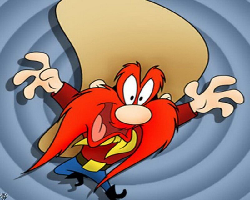 Looney Tunes character in action