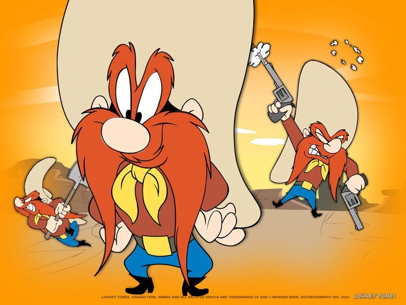 Looney Tunes Character — Orange, Action-packed