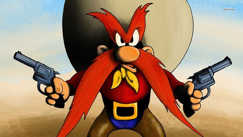 Looney Tunes Character — Red, Aggressive, Digital Art