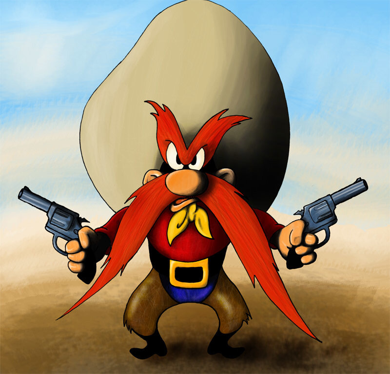 Looney Tunes Character — Red, Aggressive