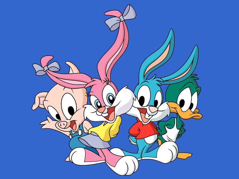 Looney Tunes Characters — Blue, Playful