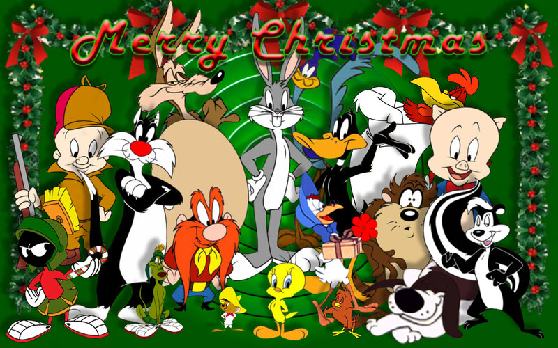 Looney Tunes Characters — Green, Festive