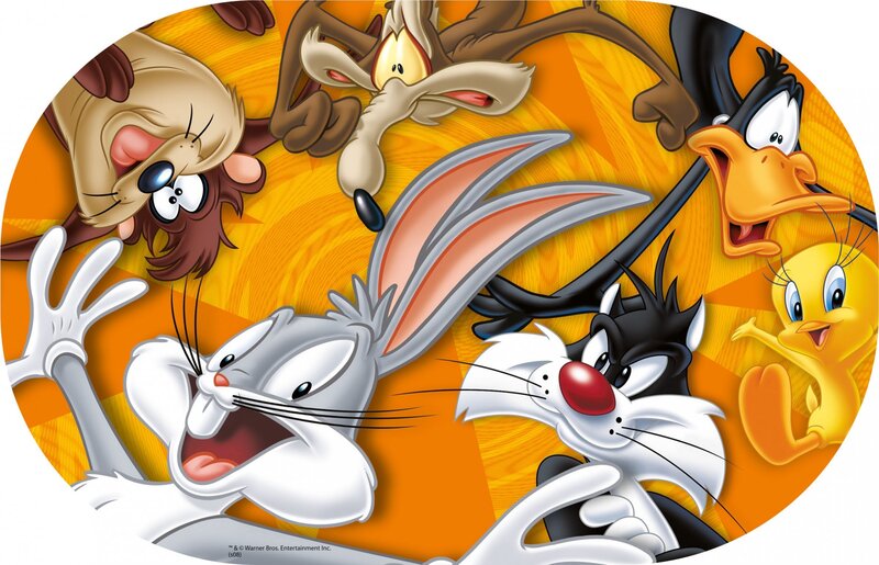Looney Tunes Characters — Orange, Energetic, Illustration
