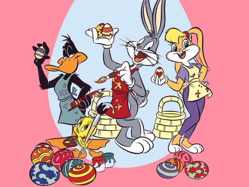 Looney Tunes Characters — Pink, Festive