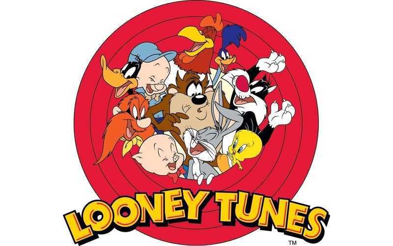 Looney Tunes Characters — Red, Playful