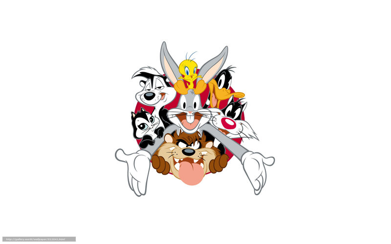 Looney Tunes Characters — White, Playful, Illustration