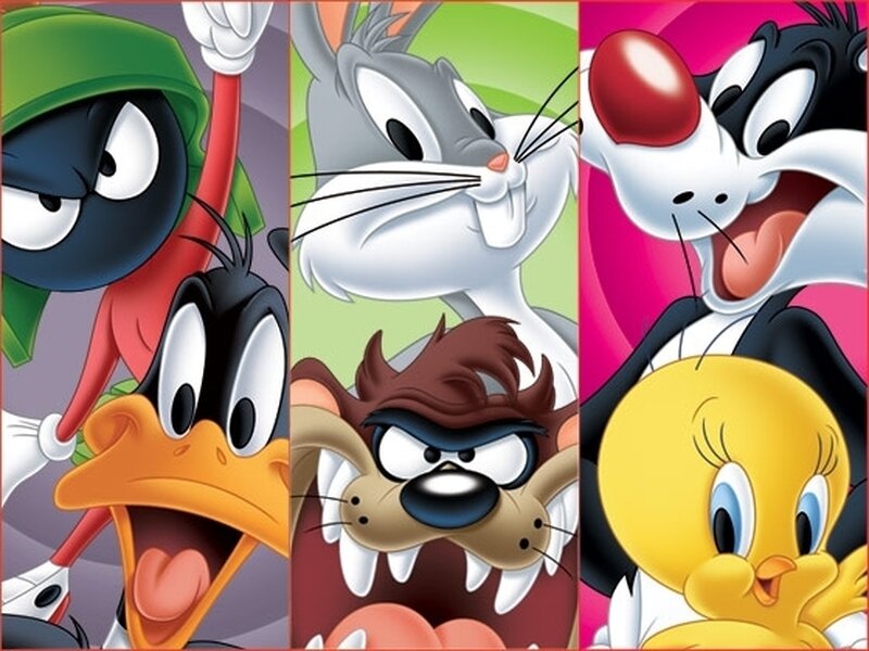 Looney Tunes Characters — Yellow, Playful
