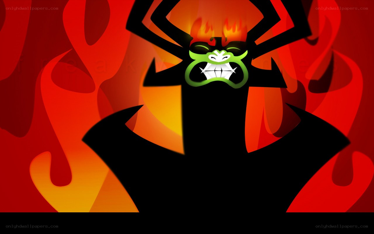 Lord Hater in flames