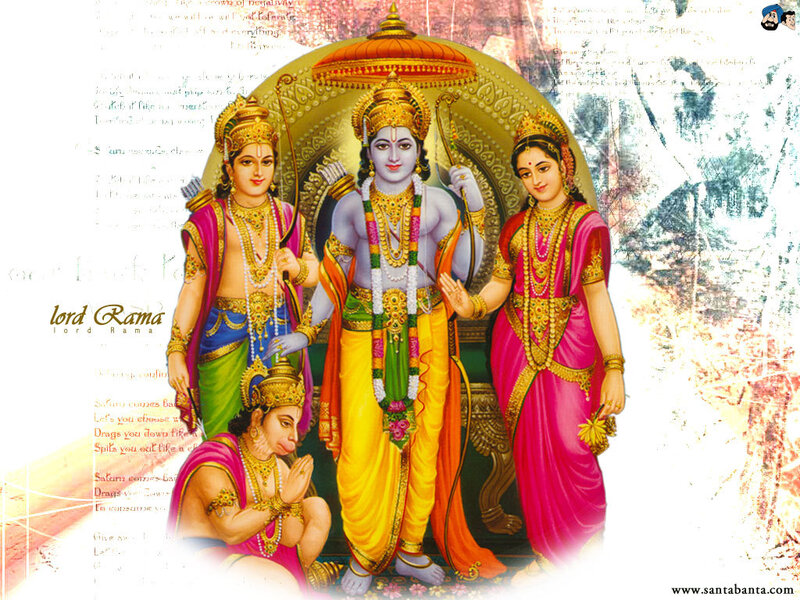 Lord Rama and family