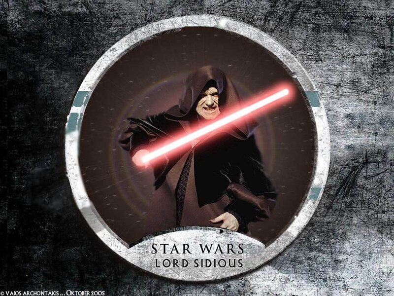 Lord Sidious with Lightsaber