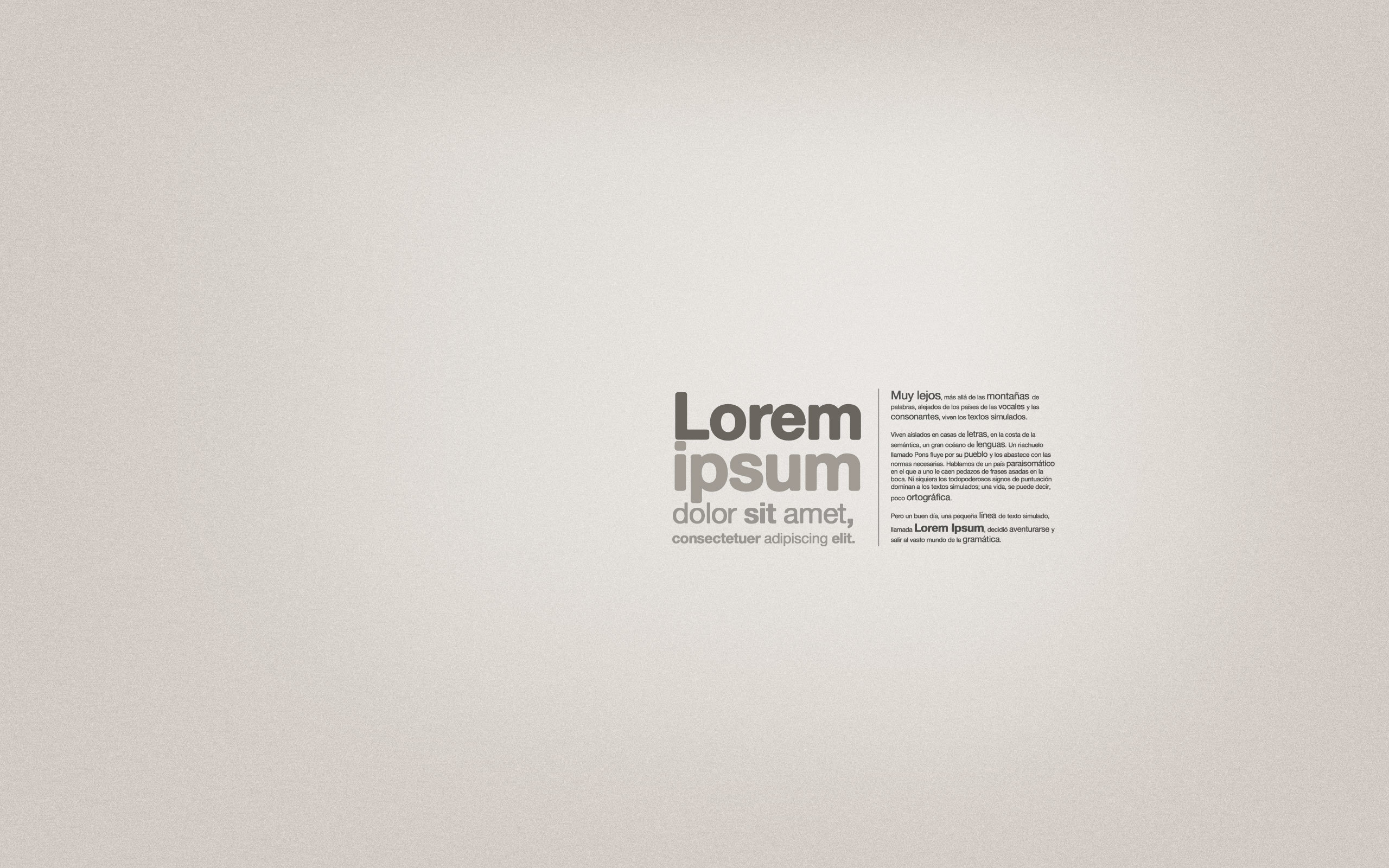 Lorem ipsum text example