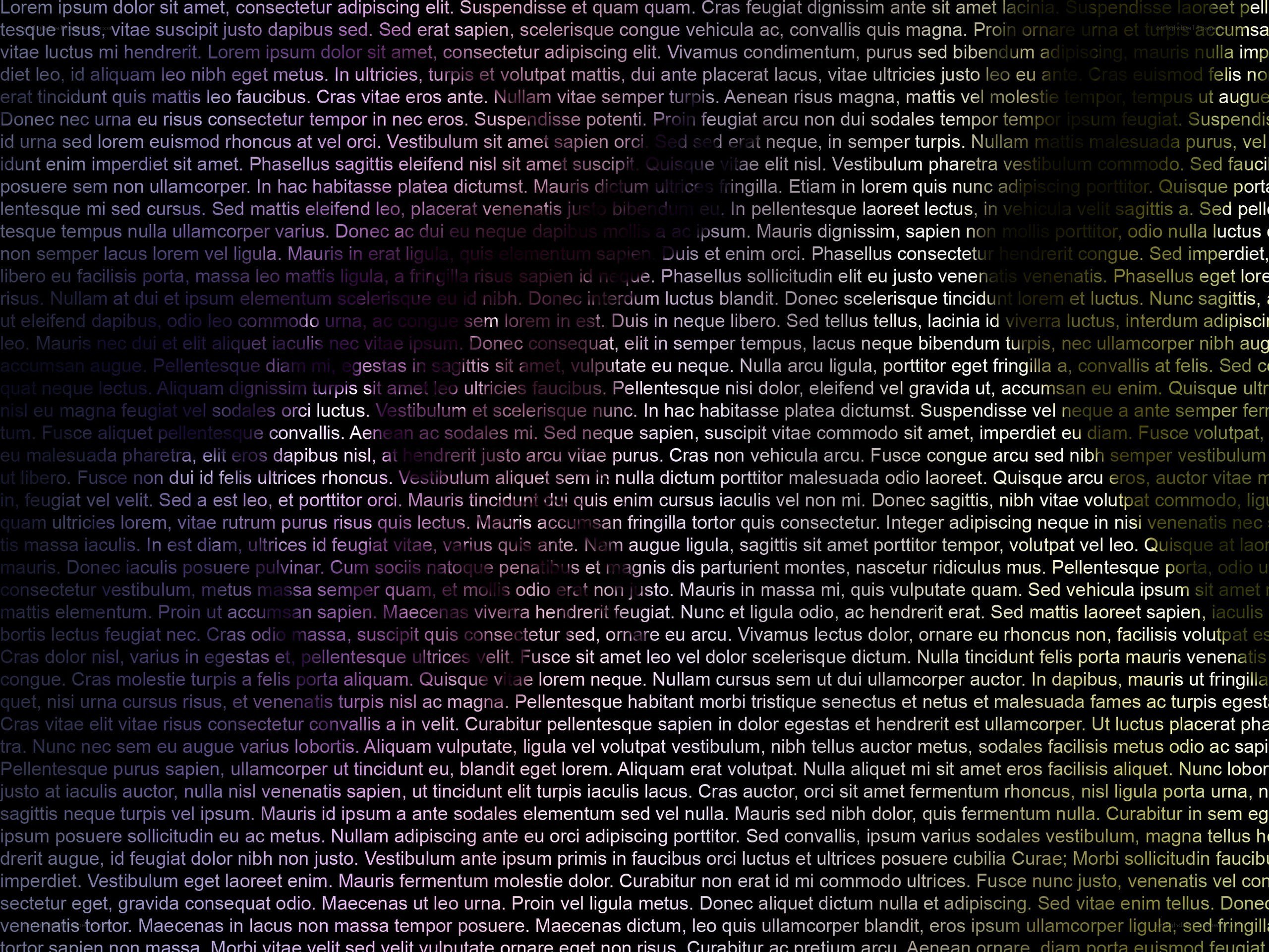 Lorem ipsum text sample