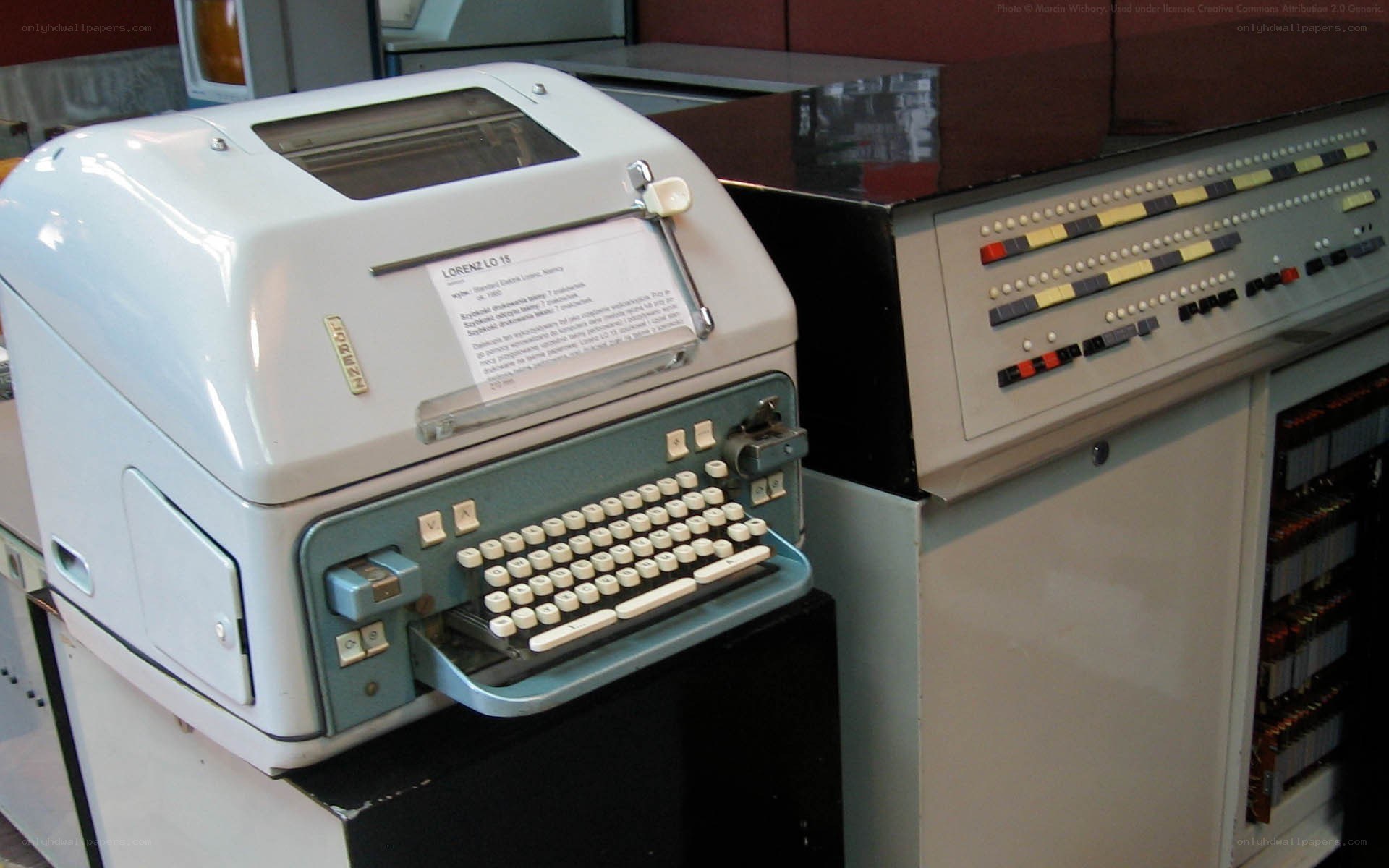 Lorenz LO 15 computer terminal