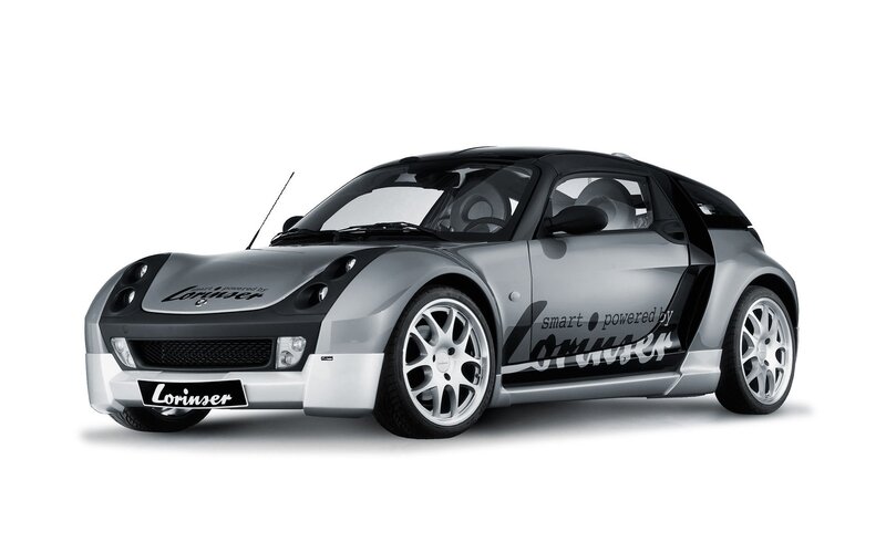 Lorinser-modified smart car