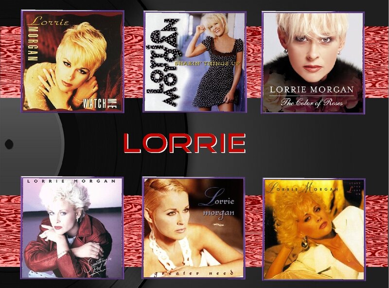 Lorrie Morgan on Album Covers