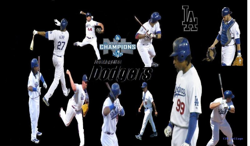 Los Angeles Dodgers collage
