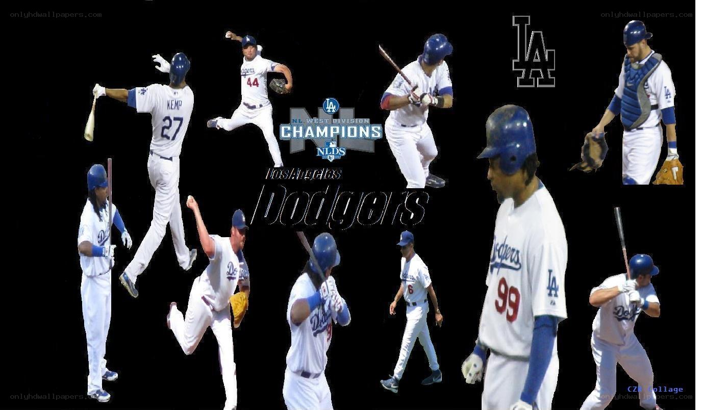 Los Angeles Dodgers collage