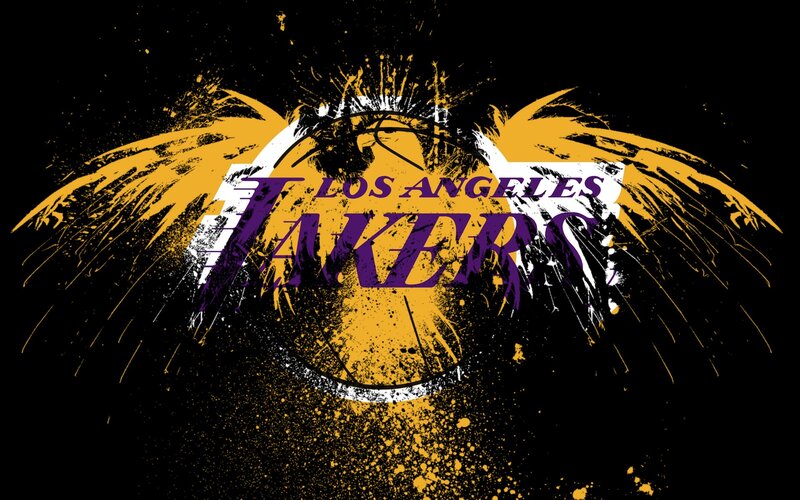 Los Angeles Lakers logo art