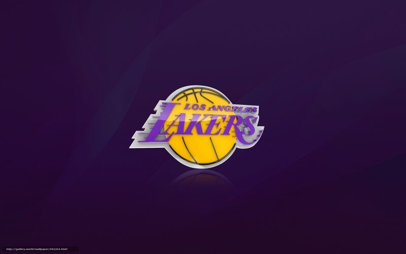 Los Angeles Lakers Logo — Purple, Dynamic