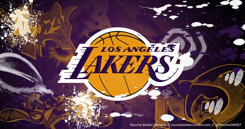 Los Angeles Lakers Logo — Purple