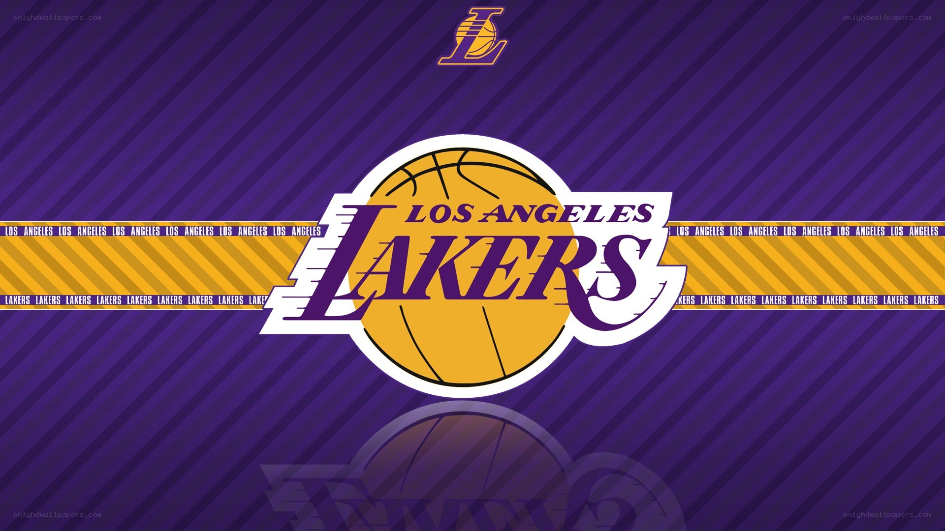 Los Angeles Lakers logo wallpaper