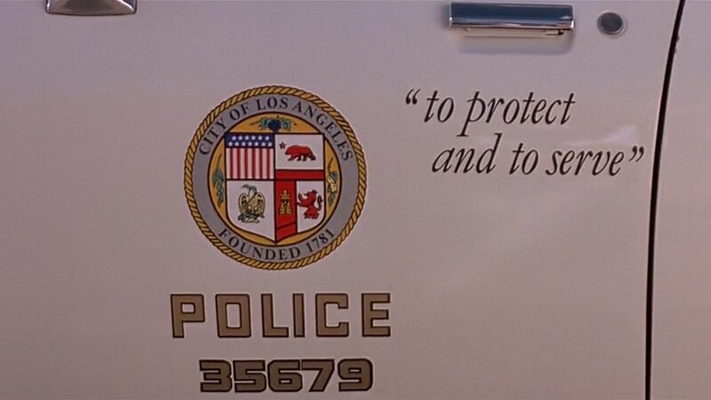 Los Angeles Police Car