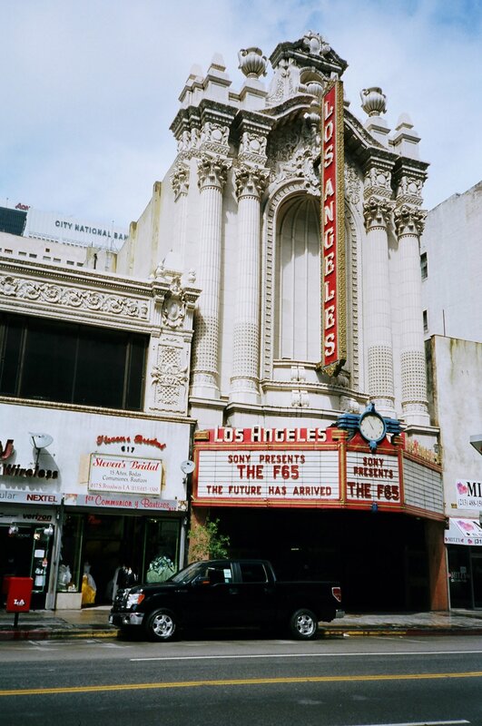 Los Angeles Theatre marquee