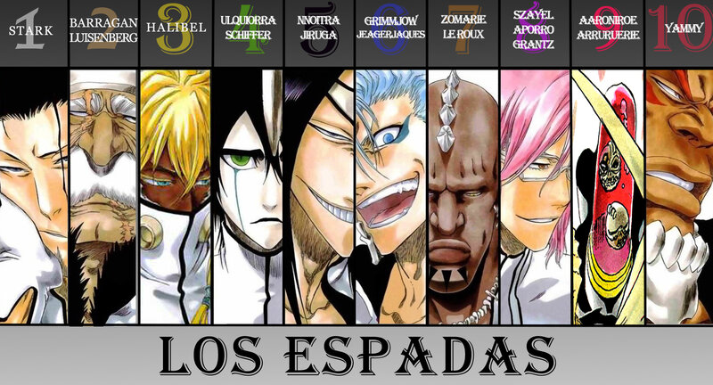 Los Espadas from Bleach