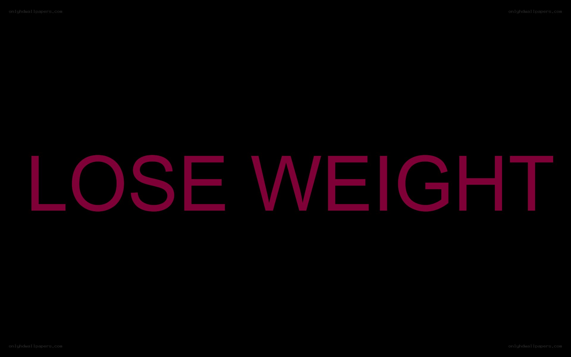 lose weight text