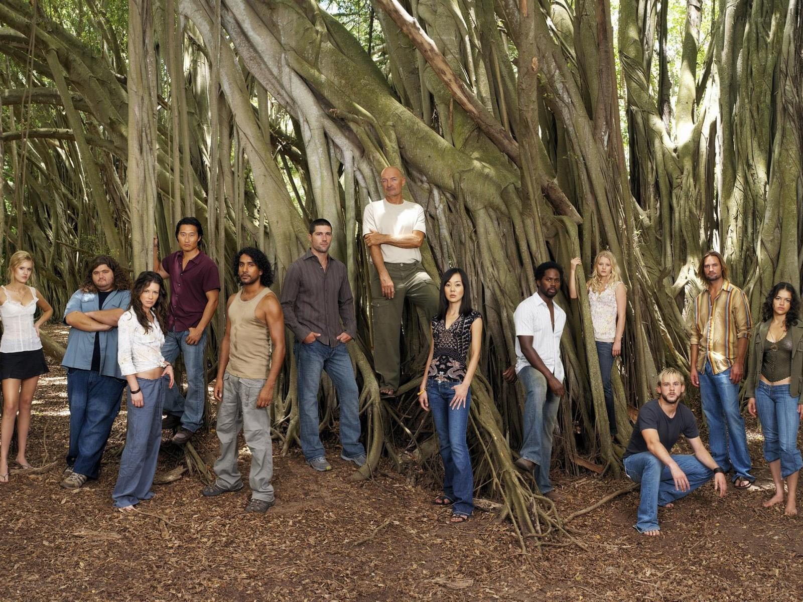 Lost cast group photo