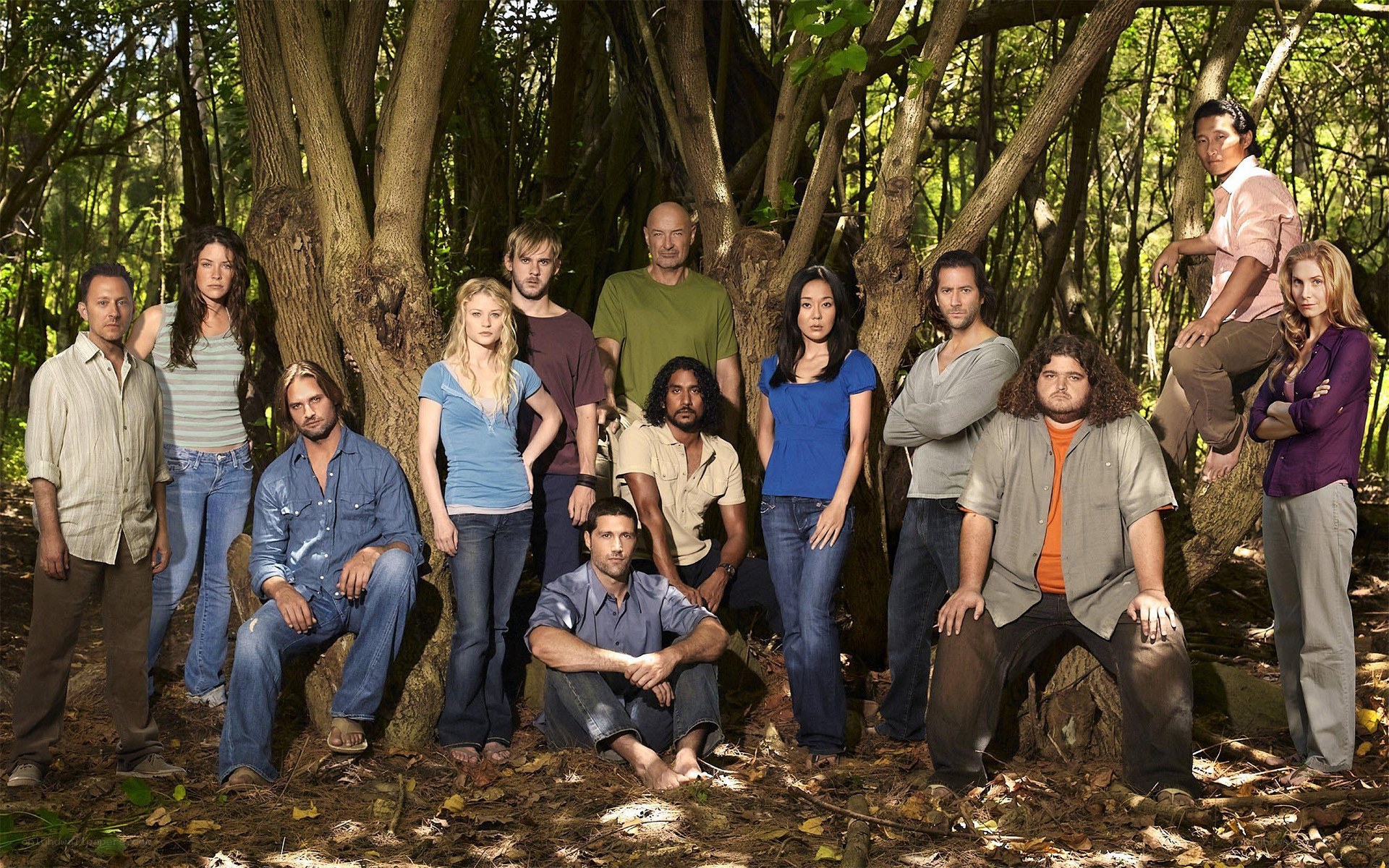 Lost cast in jungle