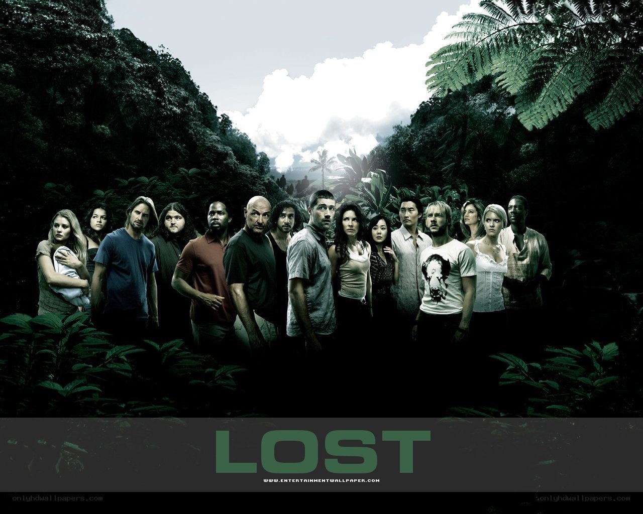Lost cast in jungle