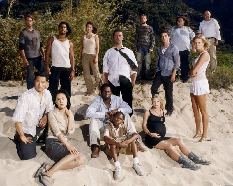 Lost cast on a beach