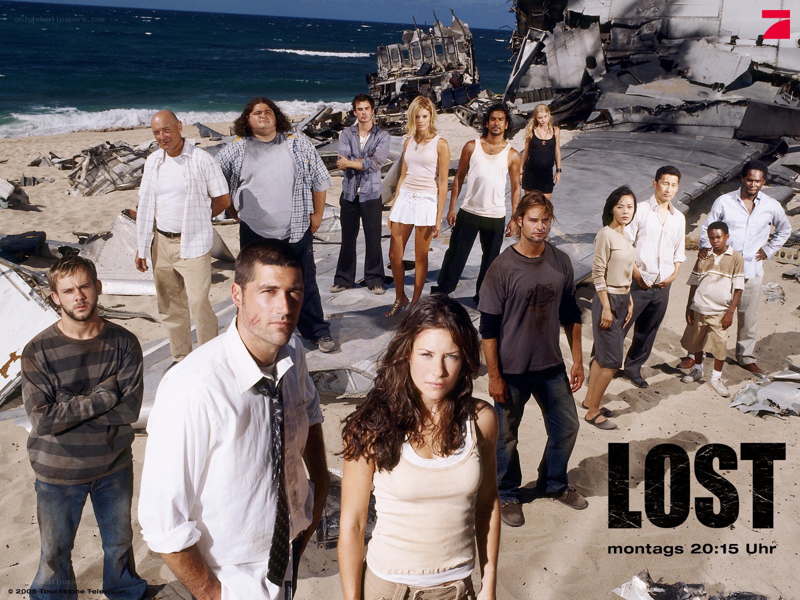 Lost cast on a beach