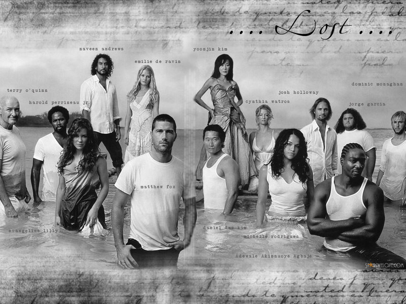 Lost cast poster