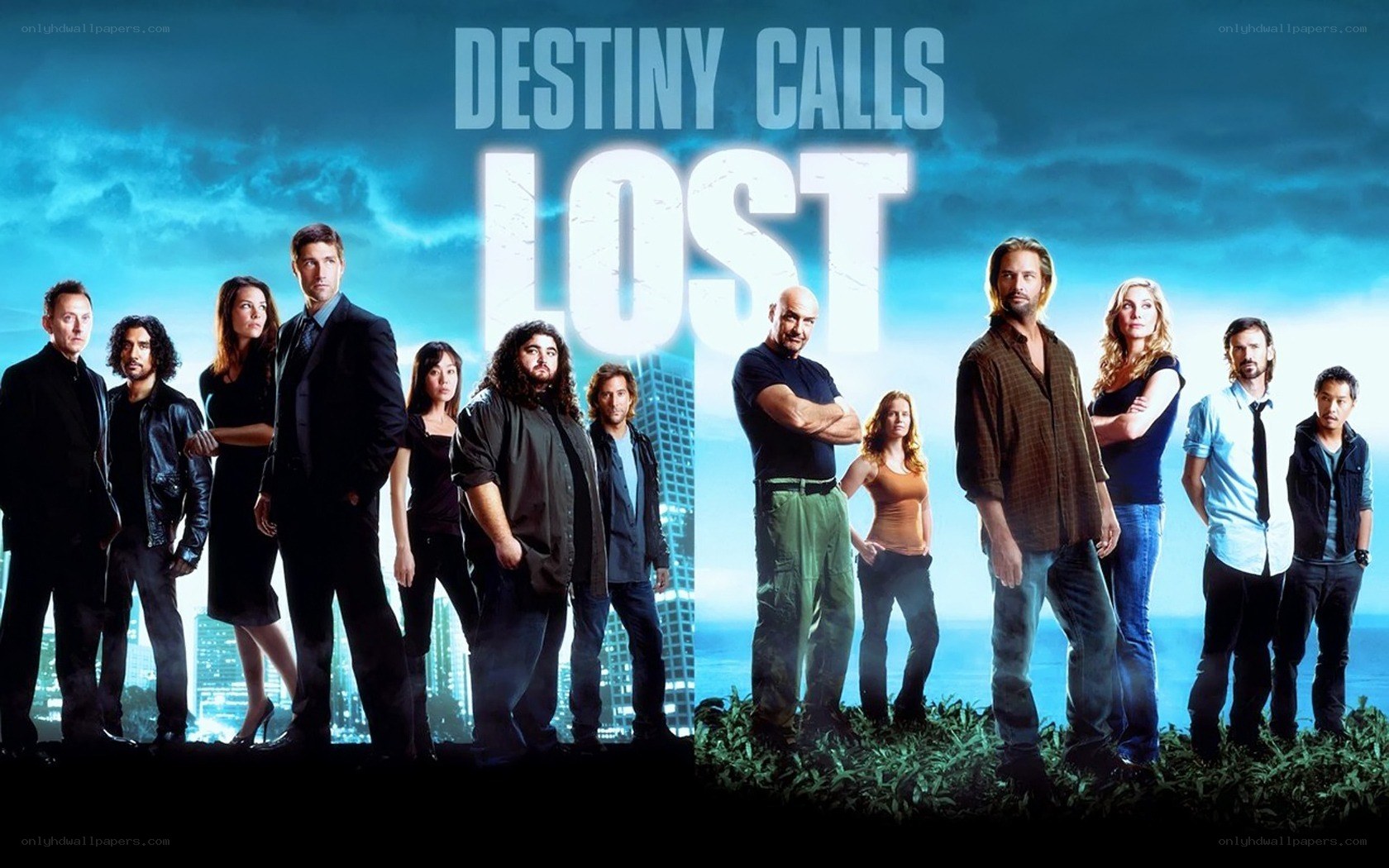 Lost cast poster