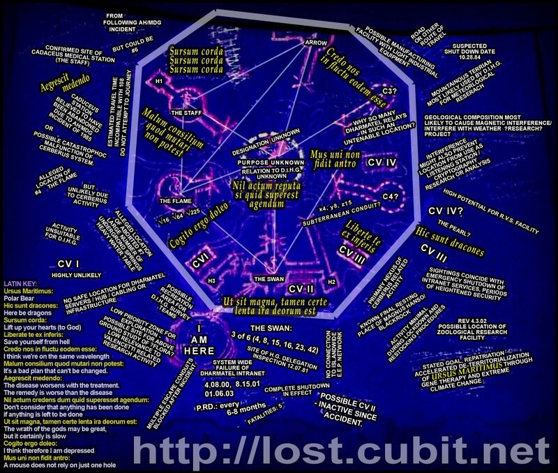 Lost Cubit Map